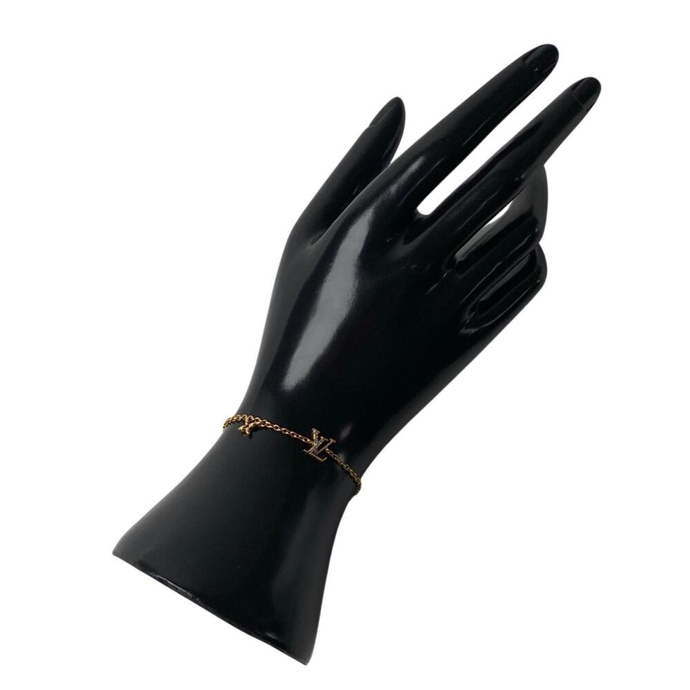 LOUIS VUITTON Gold Charm Bracelet - Picture 3 of 10